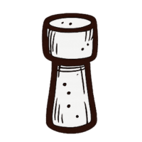 Un bouchon en liege d'un vin de saint emilion